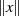 ∥x∥ 